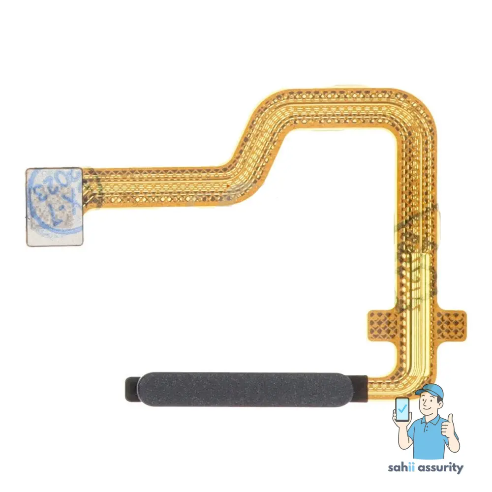 Fingerprint Sensor with Flex Cable for Motorola Moto G13 Black